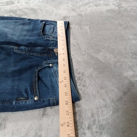 Silver Suki Bootcut Jean Women 32x30, Tag 30x31 Blue Denim Stretch Western - Picture 6 of 11